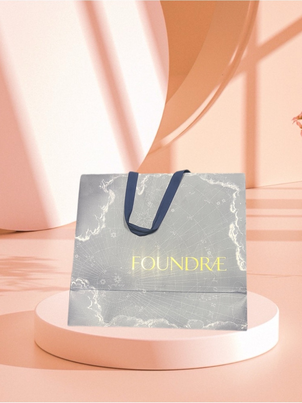 Foundrae Blue Gift Bag